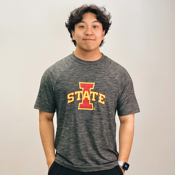 Authentic Brand I-State Heather Gray T-Shirt